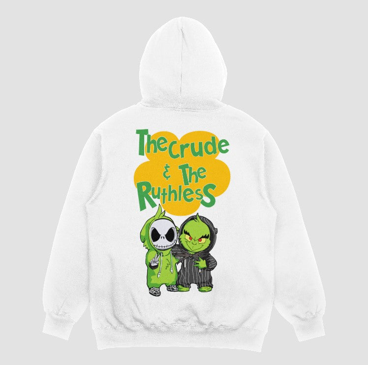 3J's Threads & Treasures-Custom Graphic Hoodie- THE CRUDE & THE RUTHLESS