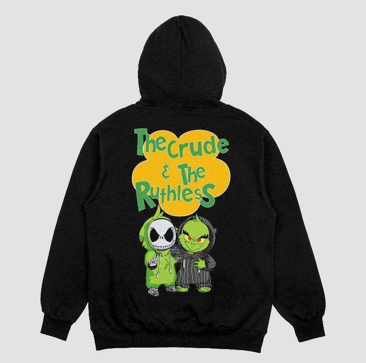 3J's Threads & Treasures-Custom Graphic Hoodie- THE CRUDE & THE RUTHLESS